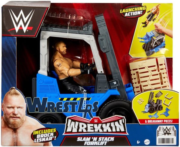 WWE Wrekkin Slam N Stack Forklift with Brock Lesnar Discount