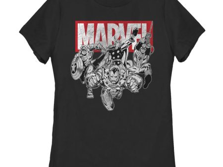 Women s Marvel IronMan Poses T-Shirt Online Hot Sale