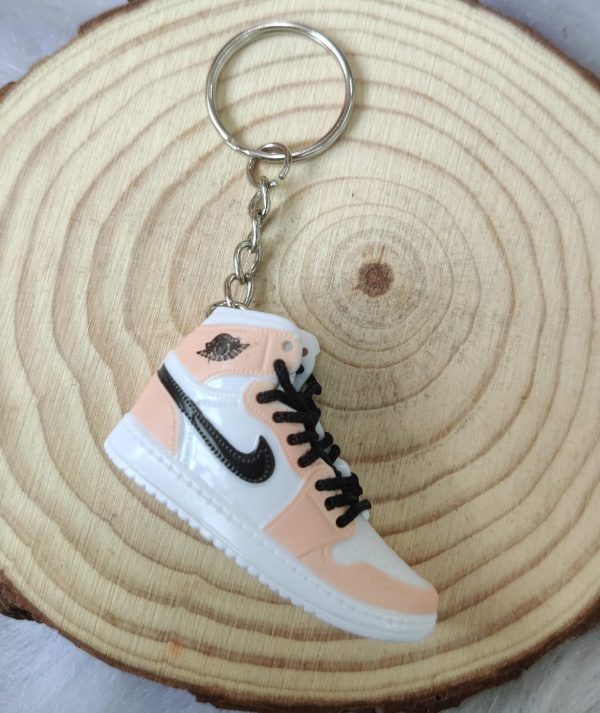 3D Sneaker Keychain - Cream Online Sale