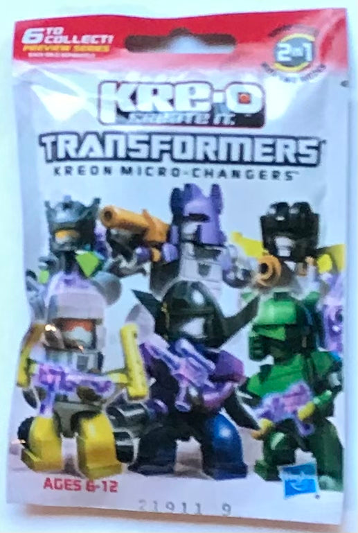 Kre-O Transformers Blind Bag Micro-Changers Preview Wave Hasbro Random Figure For Cheap