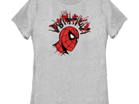 Women s Marvel Spider-Man Beyond Amazing MULTIPLE SPIDEY SENSES T-Shirt Cheap