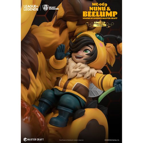 (Pre-Order) Beast Kingdom League of Legends Nunu and Beelumo MC-069 Master Craft Statue For Discount