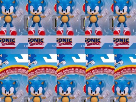 (Pre-Order) Jakks Sonic 4  Inch Articulated Sonic Figures Wave 12 Sonic x10 BUNDLE LOT Cheap