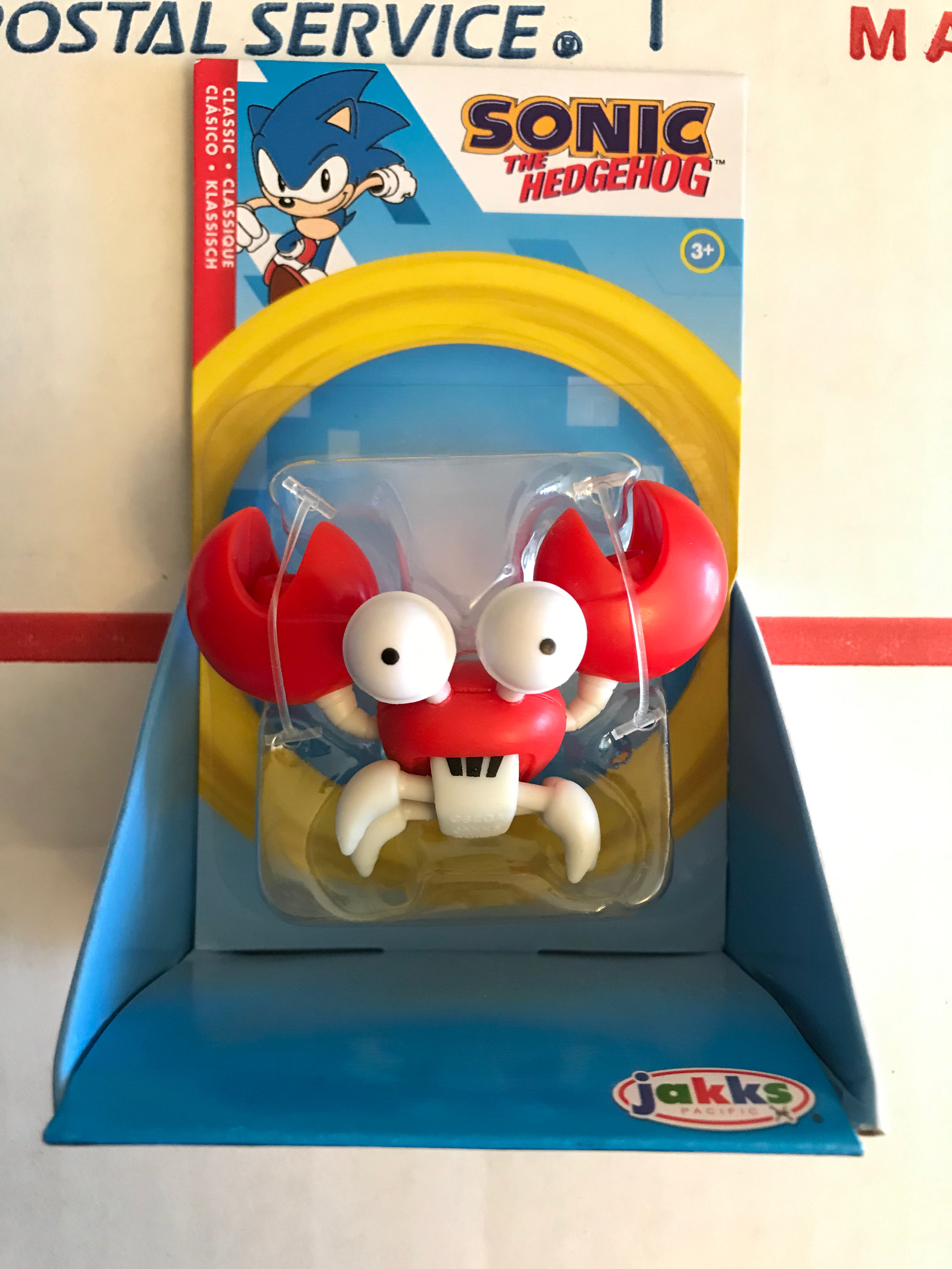 Jakks Sonic 2.5  Inch Classic Crabmeat Articulated Figure Wave 5 Checklane Discount