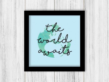 World Awaits Frame For Sale